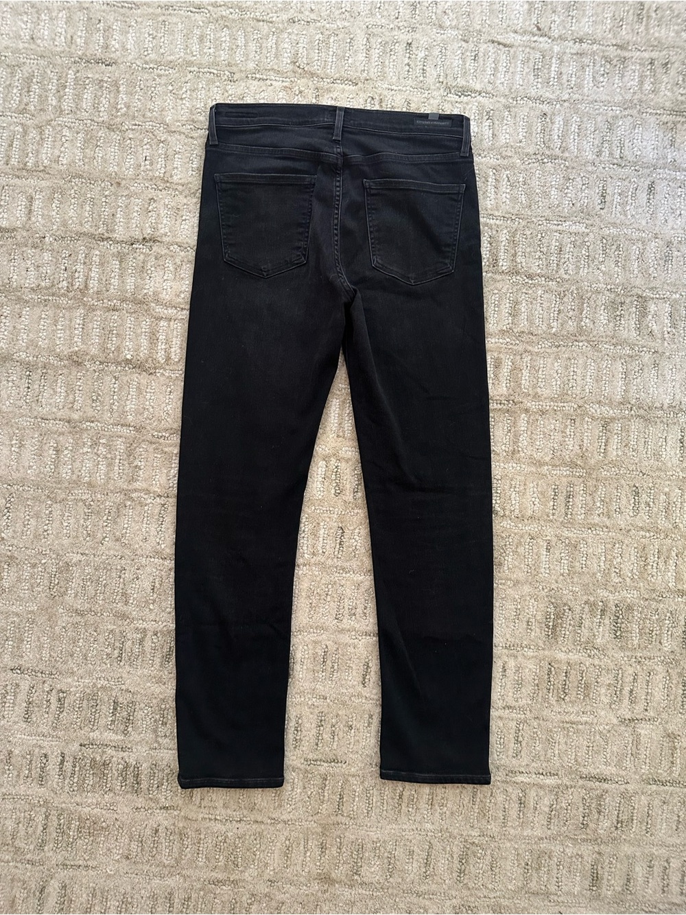 Citizens of Humanity Harlow High Rise Slim High Rise Slim Jeans Black Waist 30